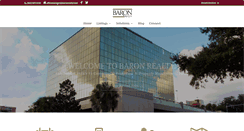 Desktop Screenshot of baronrealty.com